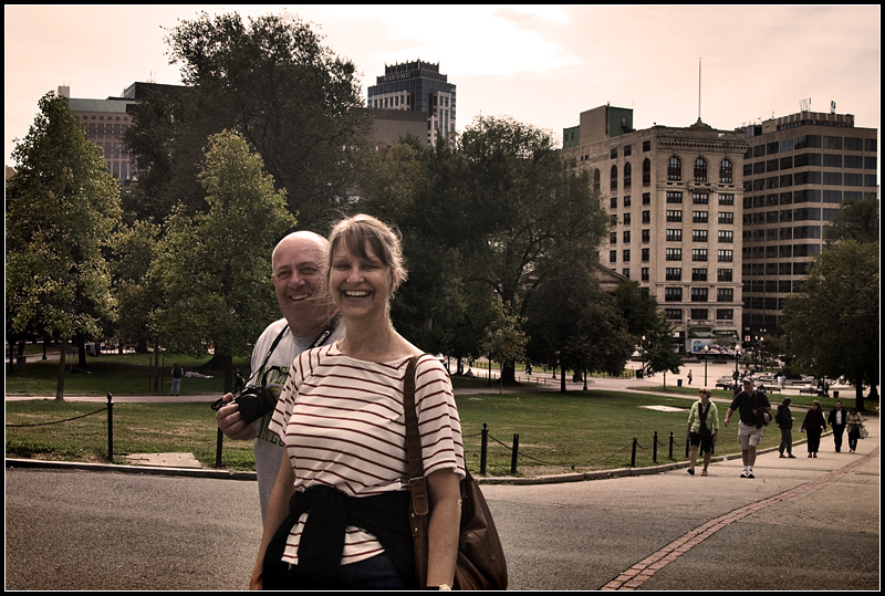 Katie and Roger at Boston Common