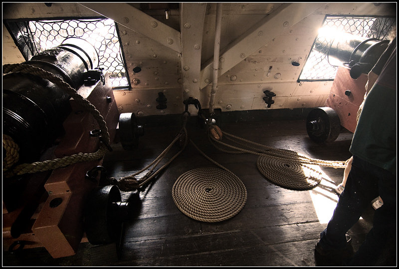 Coiled Ropes and Cannons