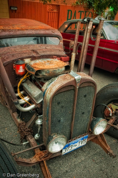 Rat Rod with Willy's Grill