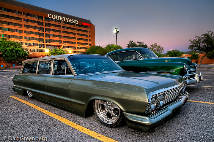 1963 Chevy Wagon & 1951 Chevy Fastback