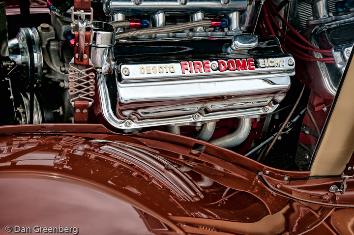 Desoto Hemi in 34 Plymouth