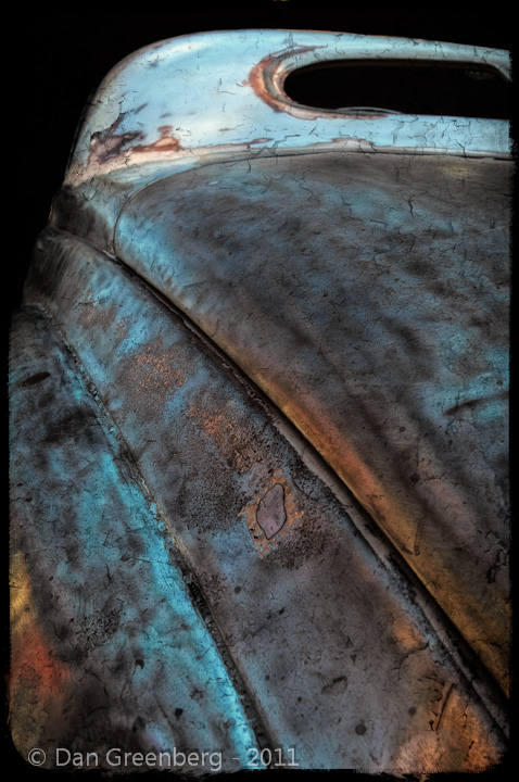 1940 Mercury Rear Abstract