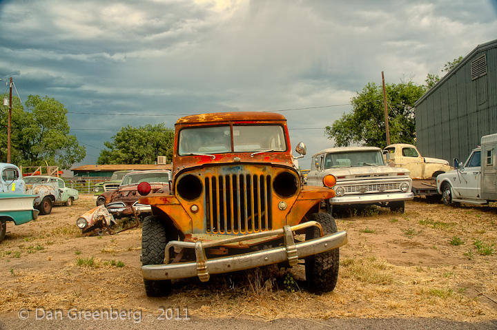 The Orange Jeep