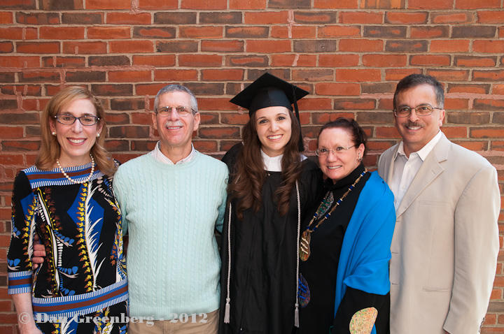 Us at Carly's Graduation (Masters Degree)