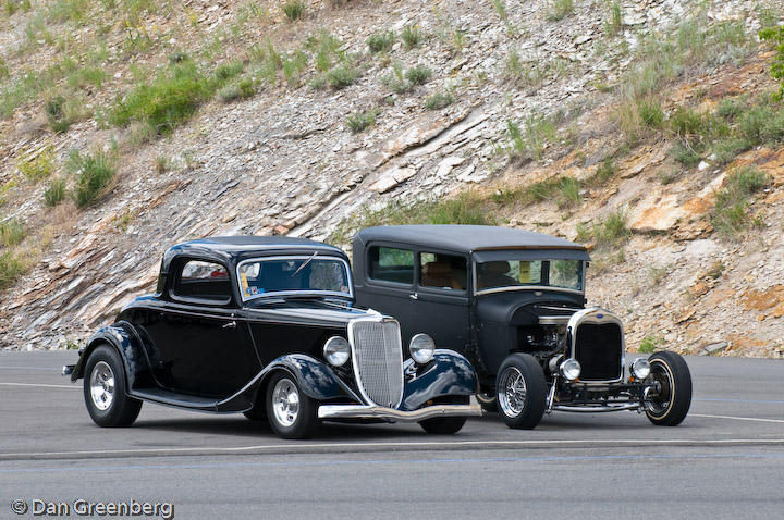 1934 Ford and Model A