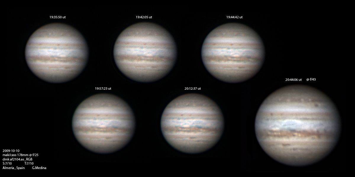 jupiter dia 10-10-2009