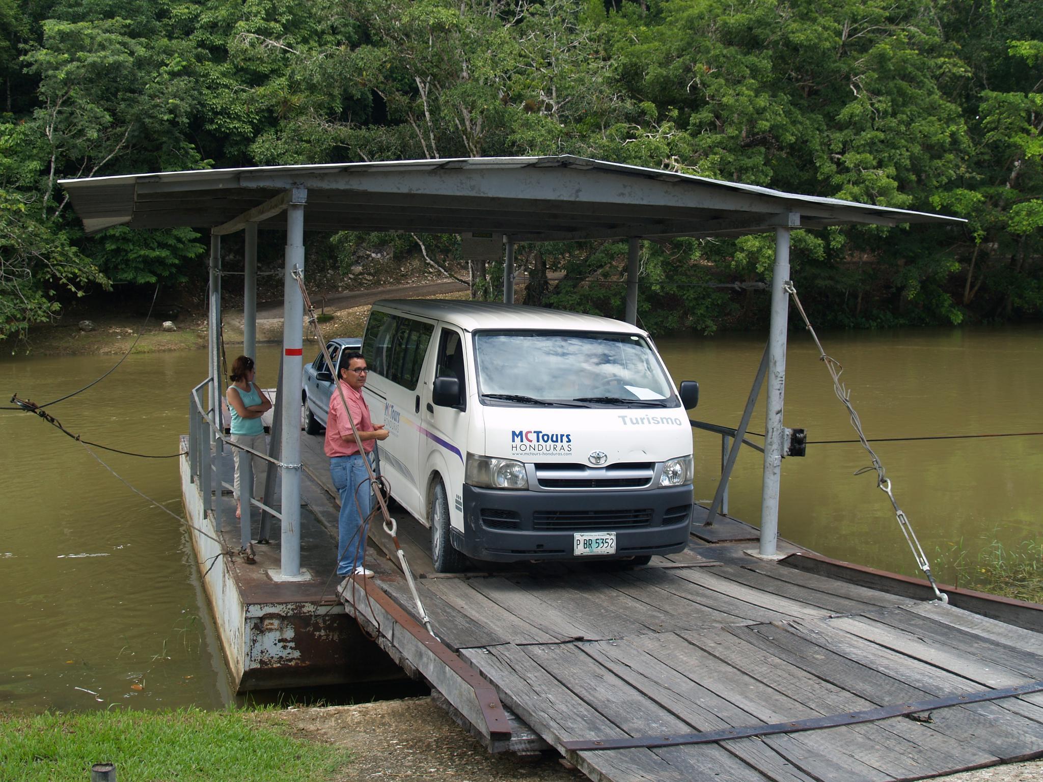 Xunantunich Ferry 2008