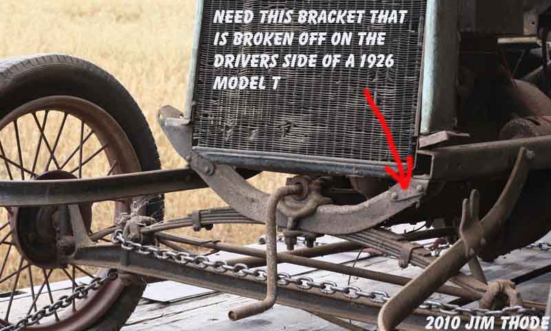Frame bracket - found