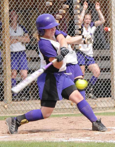 Carleen At Bat