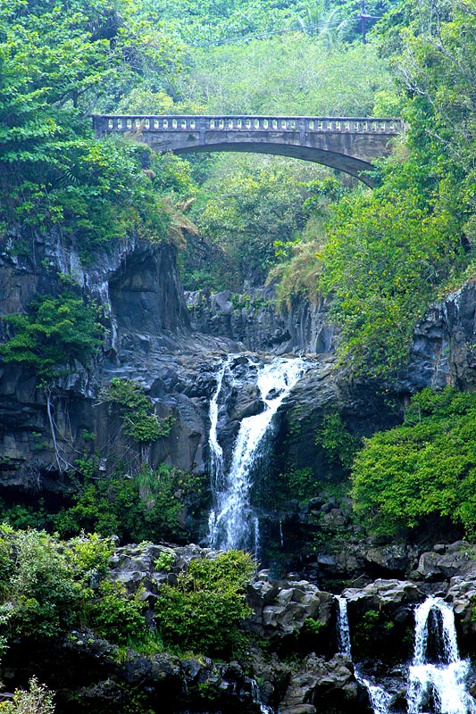 Falls at Haleakala National Park