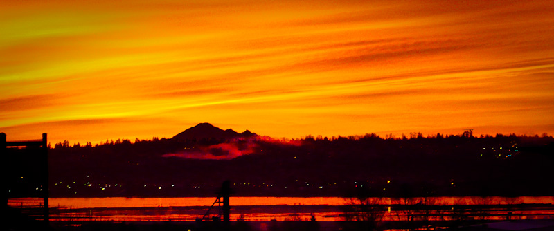 Dawn by Fraser River