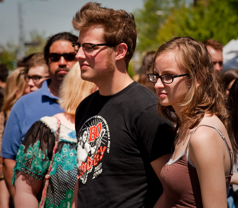Spectacled couple