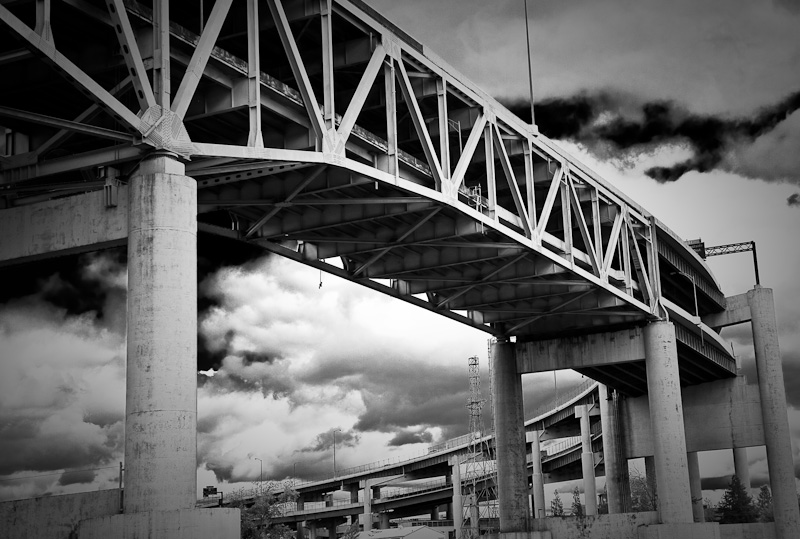 Along Willamette River bank (1), Portland, Oregon