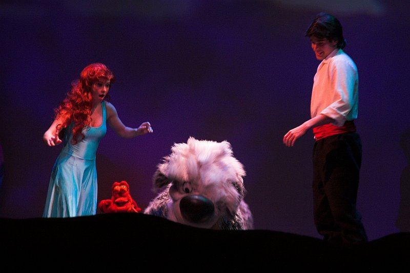 Mermaid transformed, Disneys Hollywood Studios, Disney World