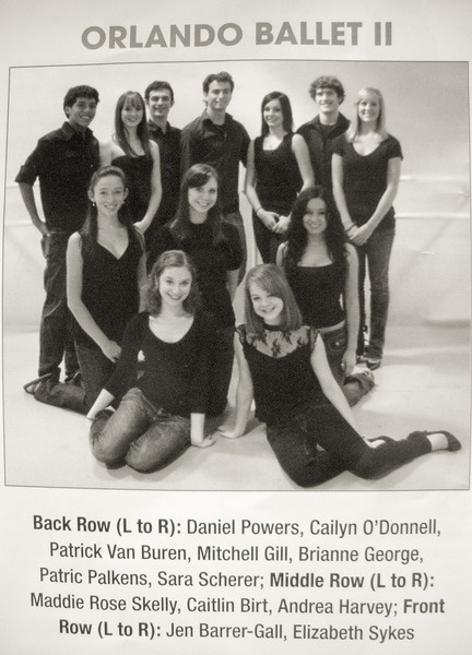 Daniels Orlando Ballet II company.