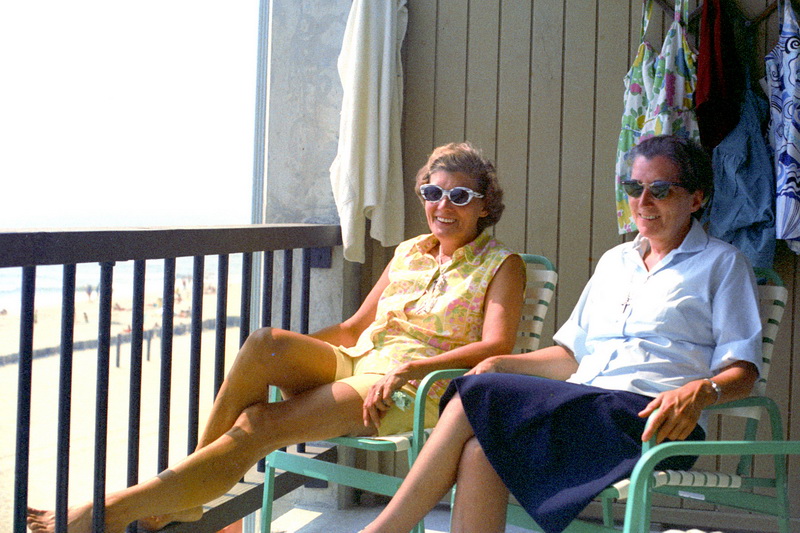 Madeline (Tootsie) and Helen at Ocean City