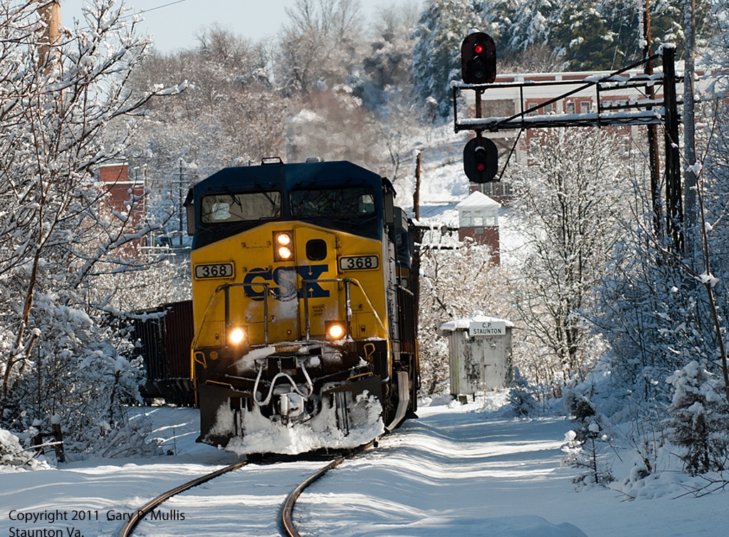 A CSX train at Staunton Va.  The old prison is in the background.tif