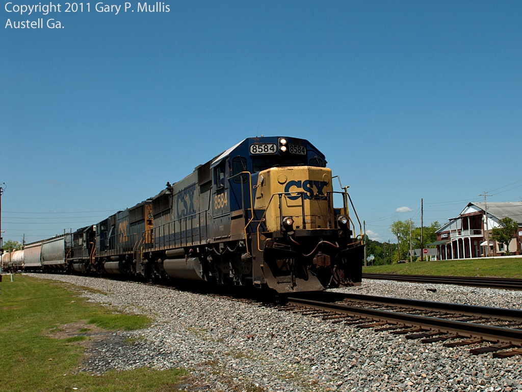 A CSX SD50 leads this NS train toward Atlanta.tif