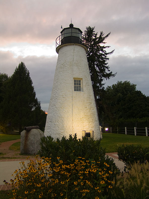 Havre De Grace front  of Lighthouse in Maryland