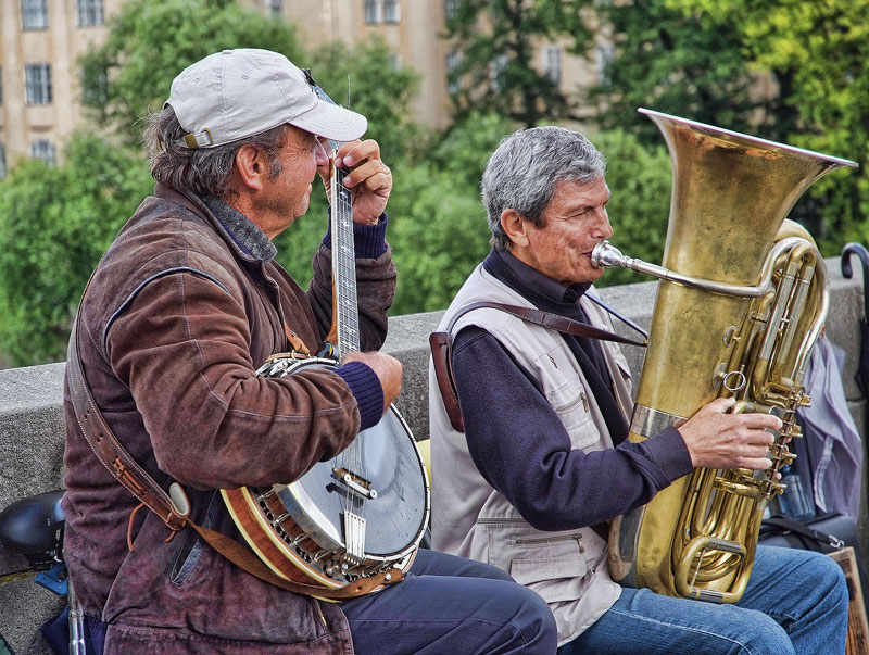 On the Charles Bridge