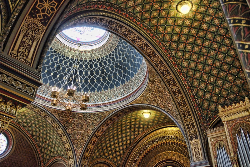 Ornate ceilings