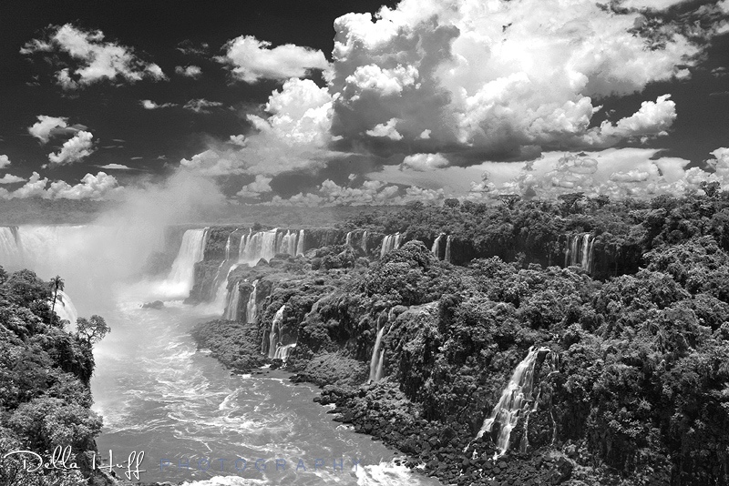 Iguazu Falls B&W