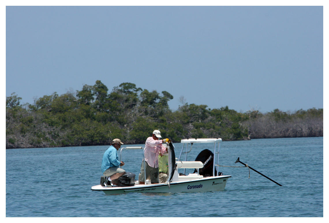 Rigo Holds Less Tarpon