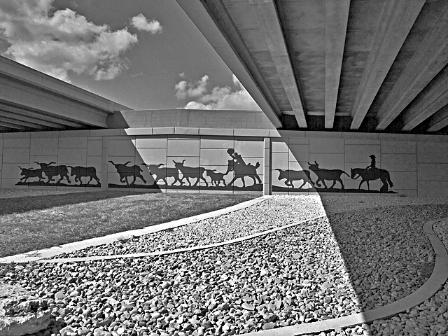 A Patterned Cattle Drive<br> by Waynecam