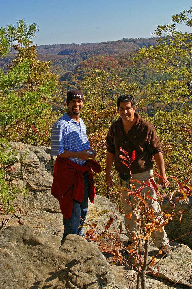 Willis and Edgar on East Pinnacle