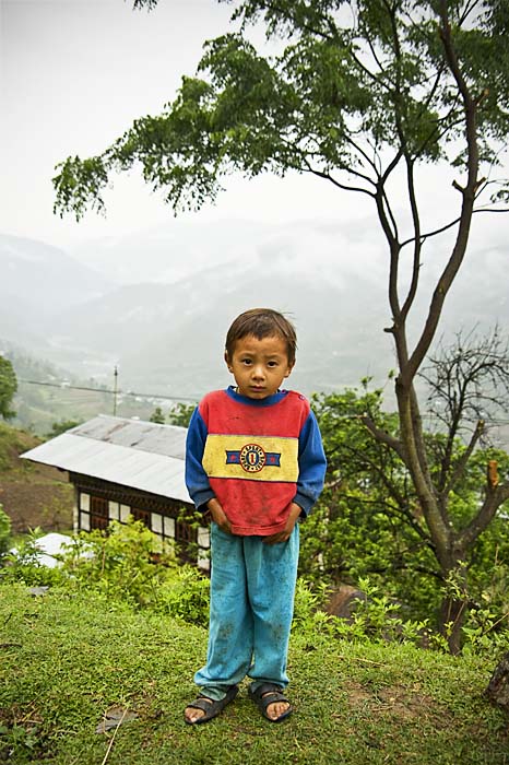 In a village above Ranjung