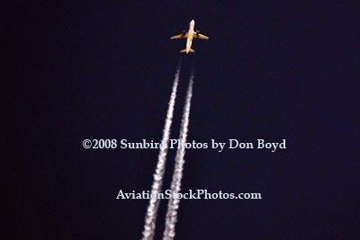 United Airlines Ted A320-232 at high altitude over Colorado Springs airline aviation stock photo #2700