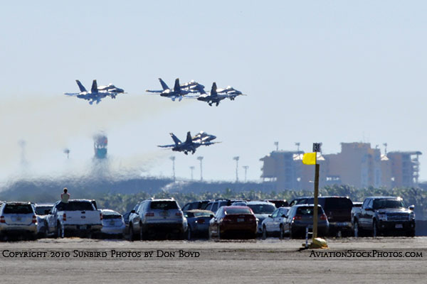 The Blue Angels at Wings Over Homestead practice air show at Homestead Air Reserve Base aviation stock photo #6237