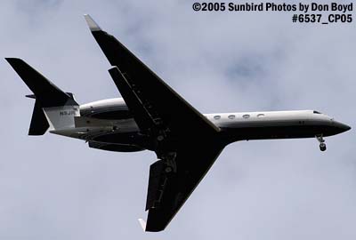 Wachovia Financial Services' Gulfstream G-V N5JR corporate aviation stock photo #6537