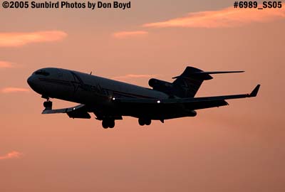 Amerijet B727-2F9/Adv(F) N199AJ (ex 5N-ANP) at dusk aviation stock photo #6989