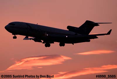 Amerijet B727-2F9/Adv(F) N199AJ (ex 5N-ANP) at dusk aviation stock photo #6990