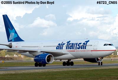 Air Transat A330-243 C-GGTS airline aviation stock photo #6723