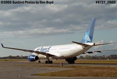 Air Transat A330-243 C-GGTS airline aviation stock photo #6727