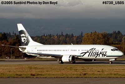 Alaska B737-4Q8 N760AS airline aviation stock photo #6730