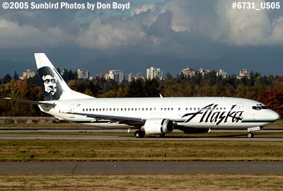 Alaska B737-4Q8 N760AS airline aviation stock photo #6731