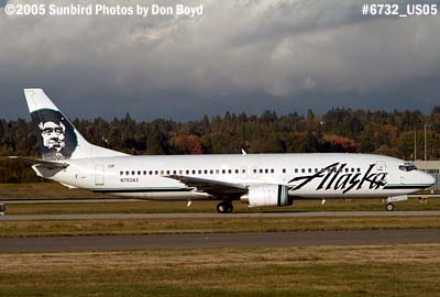 Alaska B737-4Q8 N760AS airline aviation stock photo #6732