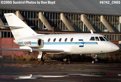 Partner Jet Inc.'s Falcon 20 C-GWPB corporate aviation stock photo #6742