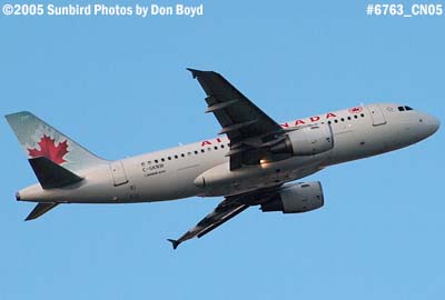 Air Canada A319-112 C-GKNW airline aviation stock photo #6763
