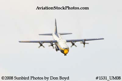 USMC Blue Angels Fat Albert C-130T #164763 at the Great Tennessee Air Show practice show at Smyrna aviation stock photo #1531