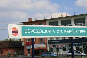 Welcome to Budapest, Hungary!   I can see I'm going to have trouble with the language!