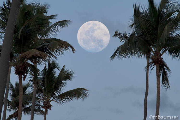Moon Over Puerto Rico