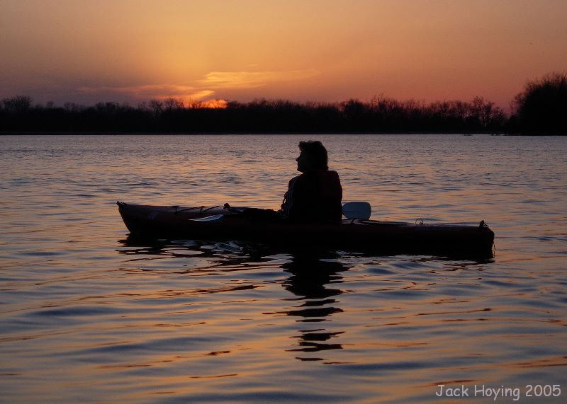 Sunset on Lake Loramie