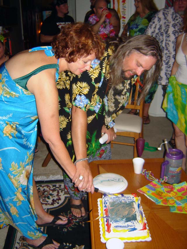 Time to cut the cake!