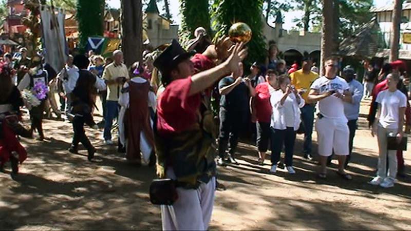 Sphere Play in the Parade