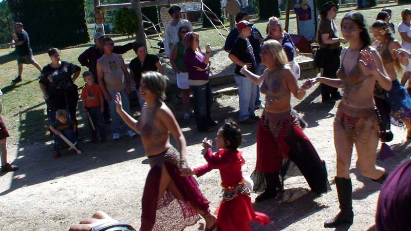 Ever notice how the parade seems to walk on an angle?
