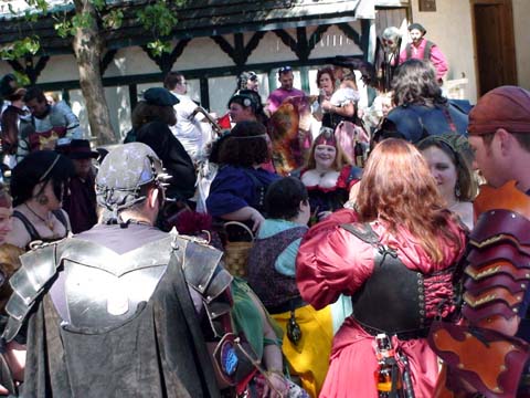 Armor folks gather at the devil